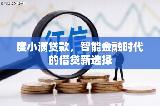 普陀度小满贷款，智能金融时代的借贷新选择