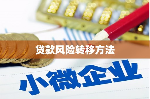 普陀贷款风险转移方法