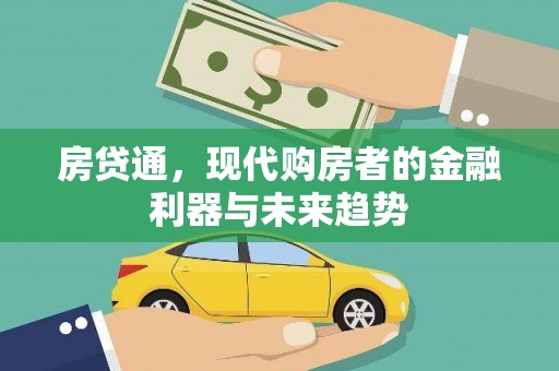 安乡房贷通，现代购房者的金融利器与未来趋势