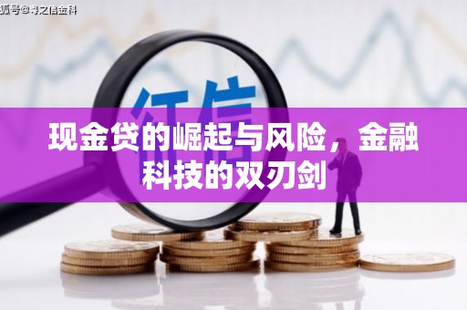 蕲春现金贷的崛起与风险，金融科技的双刃剑