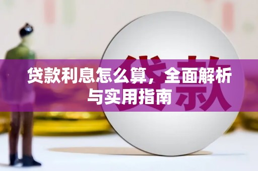 金水贷款利息怎么算，全面解析与实用指南