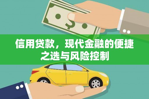 全州信用贷款，现代金融的便捷之选与风险控制