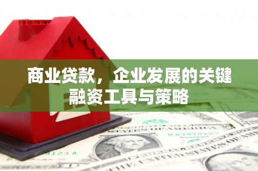 松山商业贷款，企业发展的关键融资工具与策略