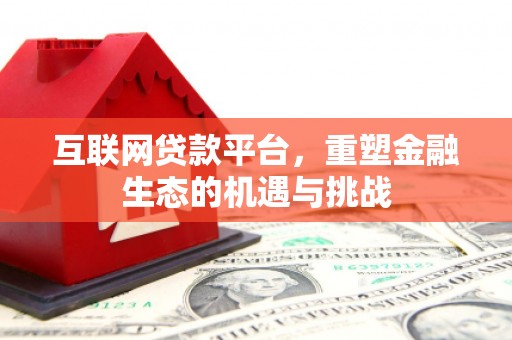 源汇互联网贷款平台，重塑金融生态的机遇与挑战