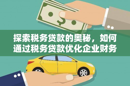 当雄探索税务贷款的奥秘，如何通过税务贷款优化企业财务
