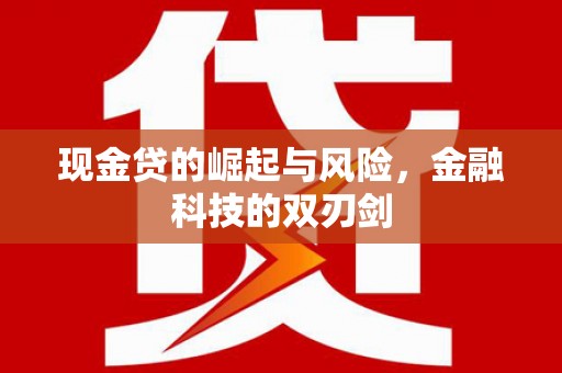 长清现金贷的崛起与风险，金融科技的双刃剑