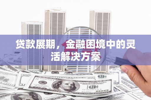 尉氏贷款展期，金融困境中的灵活解决方案