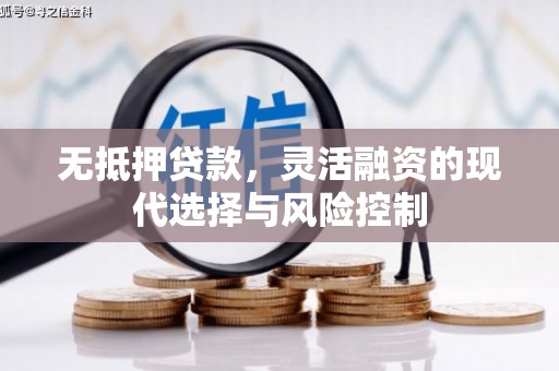 淡水无抵押贷款，灵活融资的现代选择与风险控制