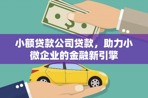 临清小额贷款公司贷款，助力小微企业的金融新引擎