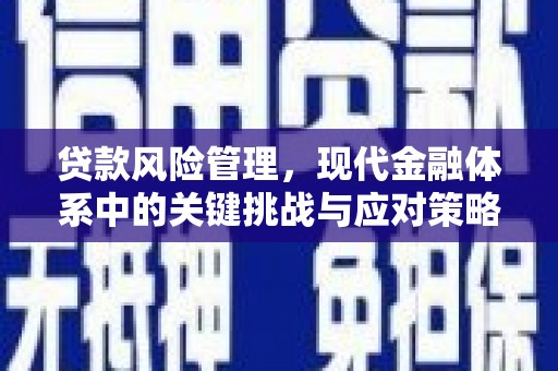吉隆贷款风险管理，现代金融体系中的关键挑战与应对策略