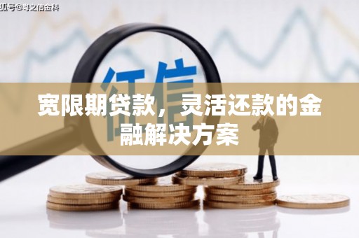 安化宽限期贷款，灵活还款的金融解决方案