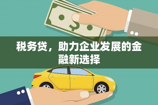 兴业税务贷，助力企业发展的金融新选择