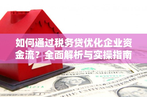 松滋如何通过税务贷优化企业资金流？全面解析与实操指南