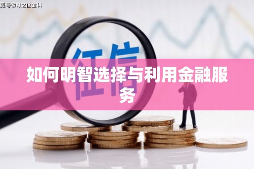 武江如何明智选择与利用金融服务