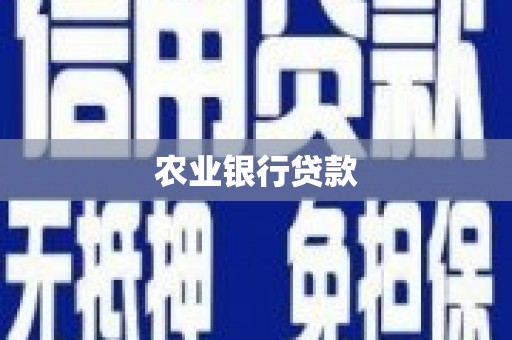 赛罕农业银行贷款