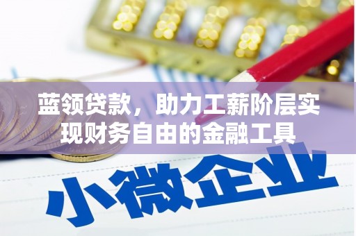 赛罕蓝领贷款，助力工薪阶层实现财务自由的金融工具
