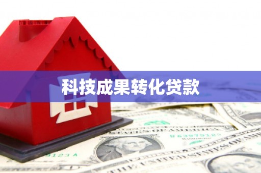 和田县科技成果转化贷款
