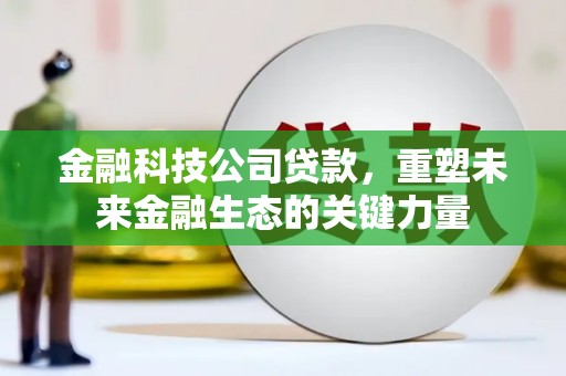 祁阳金融科技公司贷款，重塑未来金融生态的关键力量