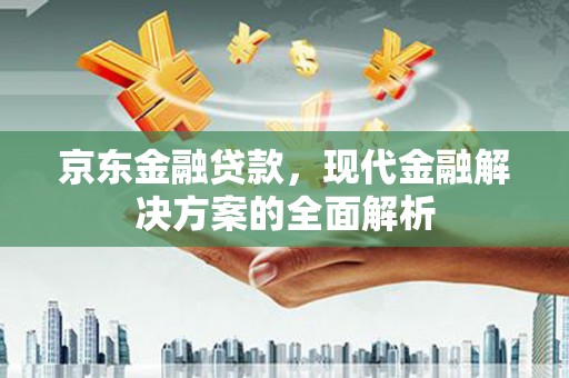 绥滨京东金融贷款，现代金融解决方案的全面解析