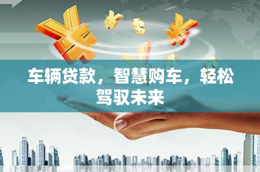 安龙车辆贷款，智慧购车，轻松驾驭未来