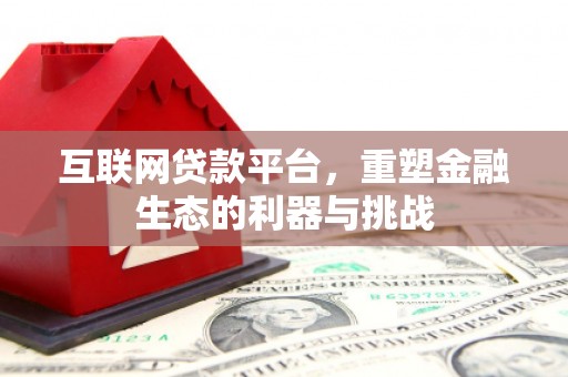 海淀互联网贷款平台，重塑金融生态的利器与挑战
