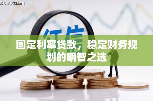 泰山固定利率贷款，稳定财务规划的明智之选